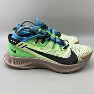 Nike Pegasus Trail 2 Running Sneakers Men Size 9 Green Comfort Hiking Low Shoes